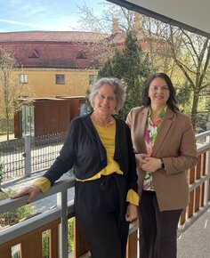 Dr. Irma de Melo und Dr. Esther Schnetz