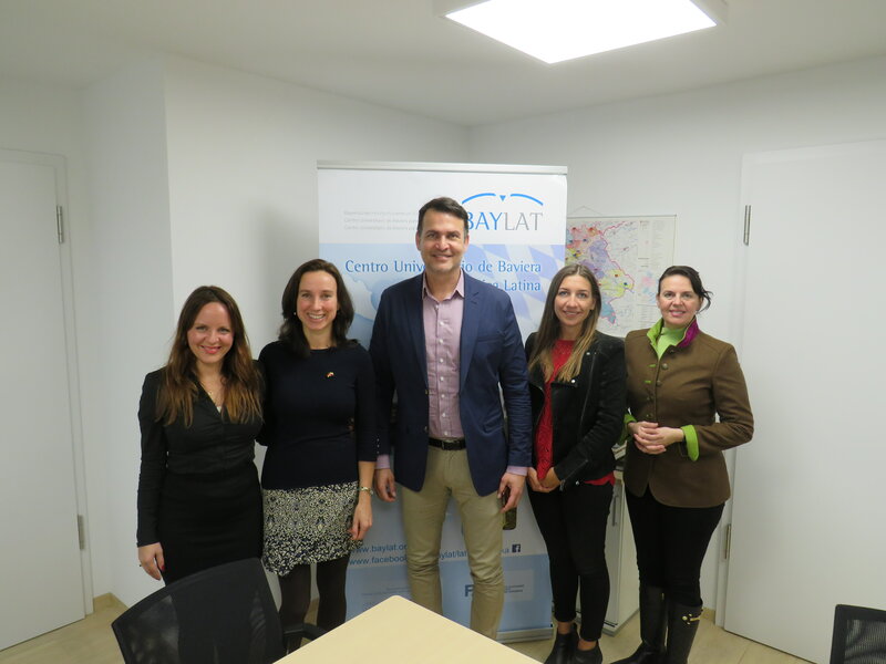 Besuch von Herrn José Alexander Mosquera Manchola von der Universidad Externado de Colombia im BAYLAT