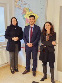 Irma de Melo, Bruno Tanaka, Polliana Sattler