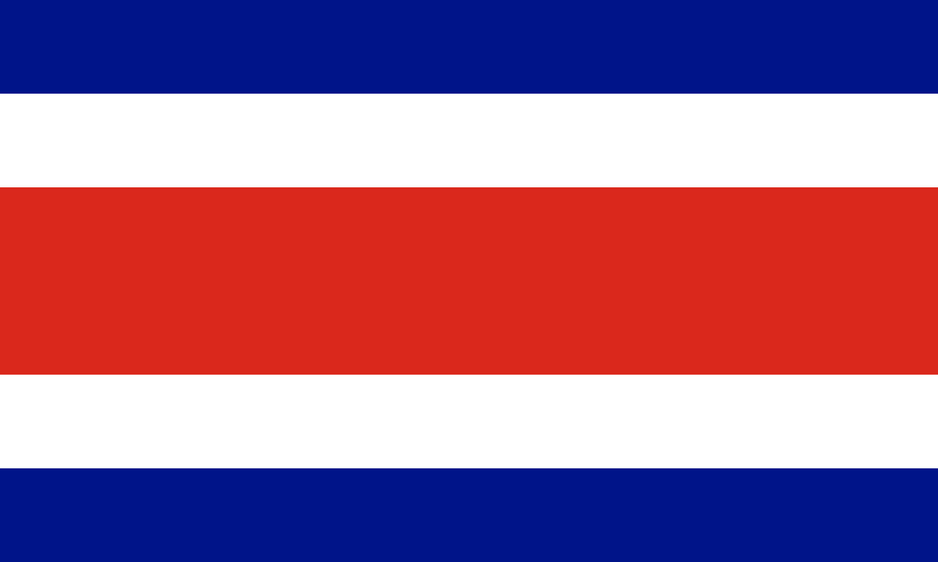 Flagge von Costa Rica