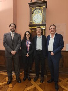 Polliana Sattler mit Vorsitzenden