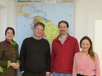 Prof. Federico J. Williams und Prof. Dr. Hans-Peter Steinrück zu Gast bei BAYLAT