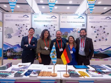bayerischer Messestand