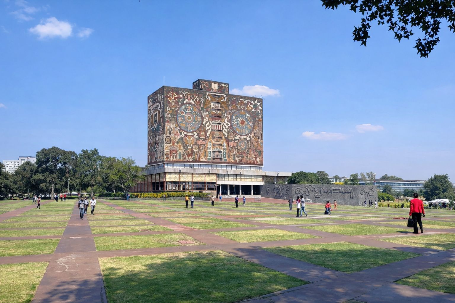 UNAM Bibliothek Foto